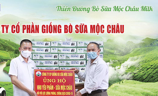 Hơn 50.000 sản phẩm Mộc Châu Milk đến với tâm dịch tại Vĩnh Phúc, Bắc Giang, Sơn La